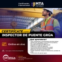 [CAP104] CURSO INSPECTOR DE PUENTE GRUA
