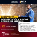 [CAP117] Curso  Interpretación y Auditor Interno  ISO 45001:2018