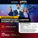 [CAP120] Curso Interpretación y Auditor Interno  ISO 17024