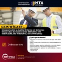 [CAP113] Curso Interpretación y Auditor Interno en Sistemas Integrados de Gestión (ISO 9001, ISO 45001, ISO 14001, ISO 37001)