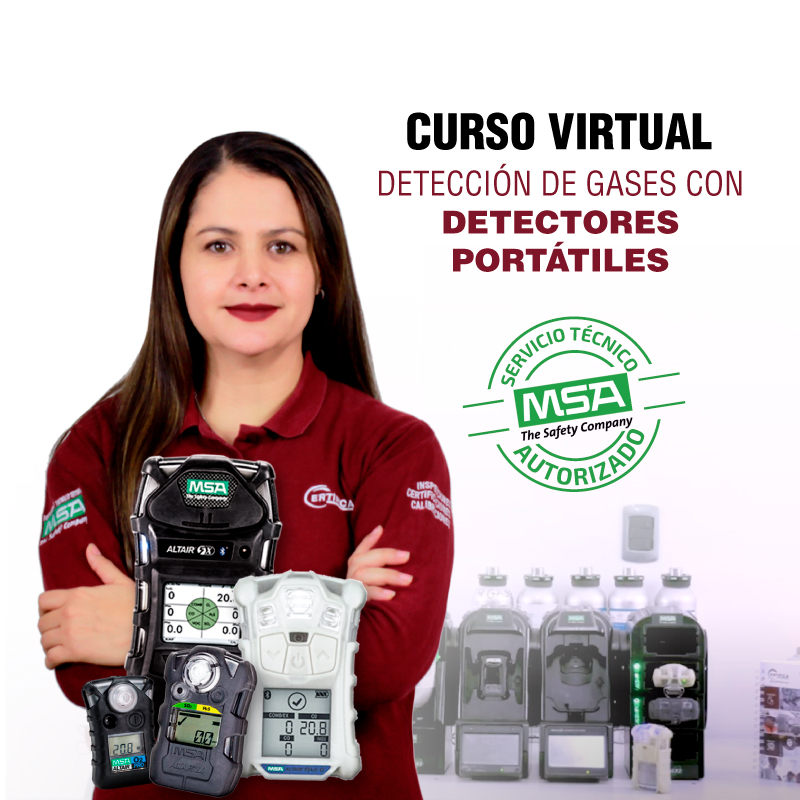 CURSO DE DETECCIÓN DE GASES CON DETECTORES PORTÁTILES