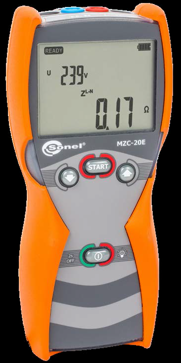 MZC-20E Medidor de la impedancia del bucle de cortocircuito