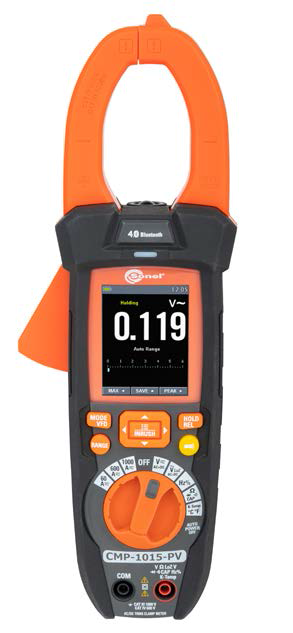 CMP-1015-PV Medidor de pinza digital para instalaciones fotovoltaicas