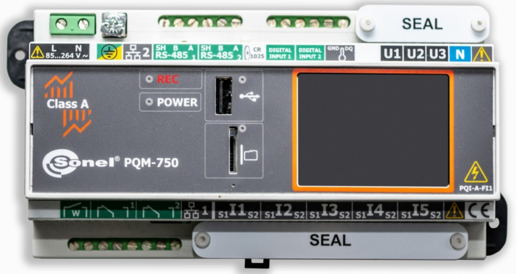PQM-750 Analizador de calidad de energía