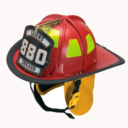 [10220837] CASCO DE BOMBERO ESTILO TRADICIONAL MODELO 880 COLOR ROJO