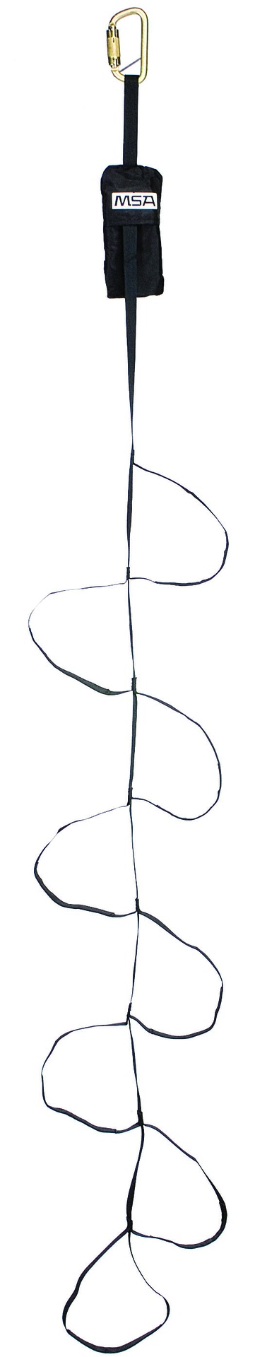 [10063431] CORREA DE NYLON ANTITRAUMA, CON CARABINERO DE 6 PIES (USO  CON ARNÉS)