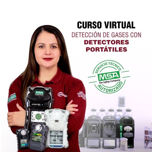 [CURSO DE DETECCIÓN DE GASES CON DETECTORES PORTÁTILES] CURSO DE DETECCIÓN DE GASES CON DETECTORES PORTÁTILES