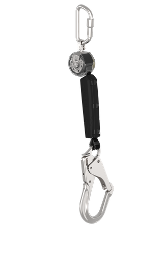 [VTOHW-011-DA-A] Retráctil PFL cable para borde cortante, sencilla, 2.4 mts (8´), 36CL gancho chico.