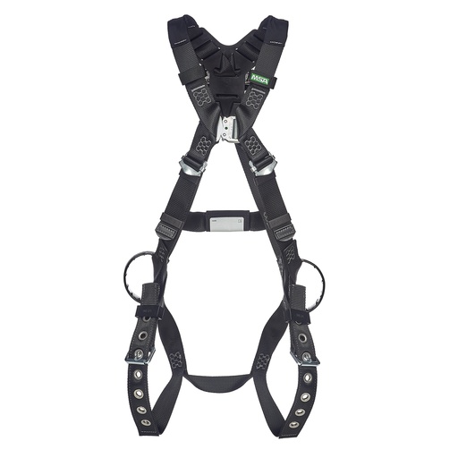 [10252225] Arnés V-Fit Arc Flash, con presilla de cincha para espalda y cadera, correas para piernas con hebilla de pasador, extragrande (XL)