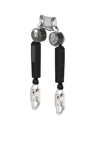 [VTOHW-012-RB A] V-TEC WEB PFL, mosquetón de aluminio de triple acción de 6' con dos brazos y gancho pequeño de 36C (parte superior)