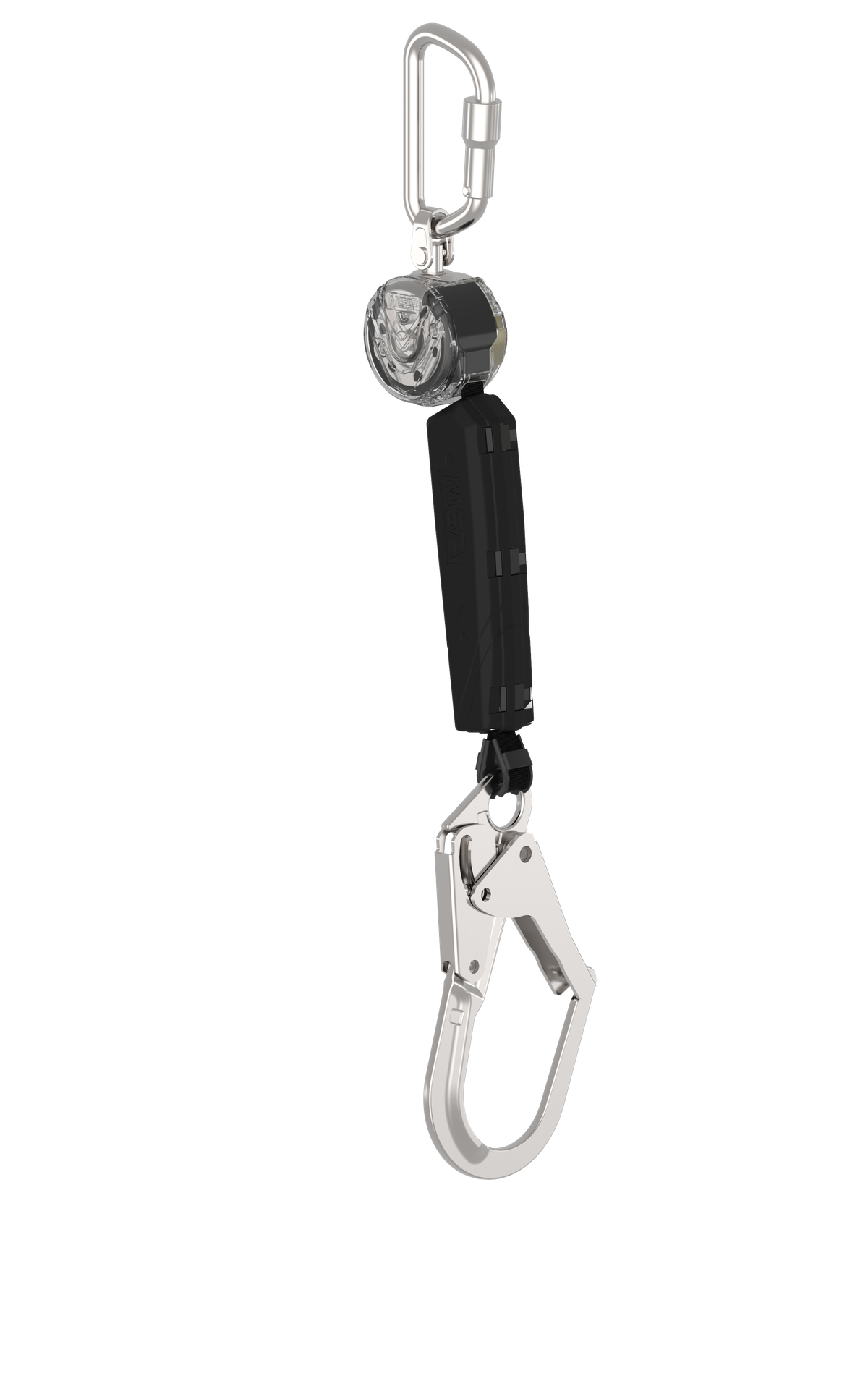 [VTOHW-011-DF-A] RETRÁCTIL MINI PFL DE 1.8MT GANCHO GRANDE, CON MOSQUETÓN.