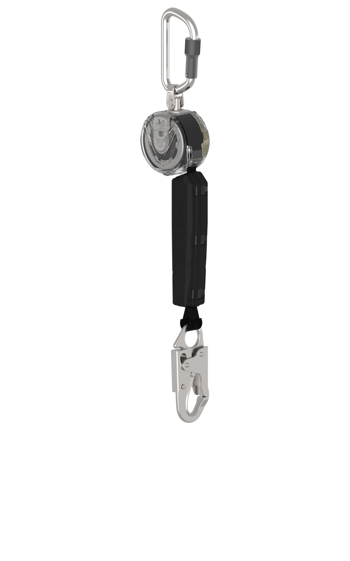 [VTOHW-031-DB-A] V-TEC PFL, 10', una sola pierna, gancho de seguridad 36C, mosquetón de aluminio de triple acción (superior), ANSI Z359.14, OSHA