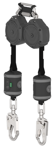 [VSOHW-012-QE-A] RETRÁCTIL PFL V-SHOCK DE 1.8 MTS, CINTA, GANCHO GRANDE DE ALUMINIO DE 2 PIERNAS