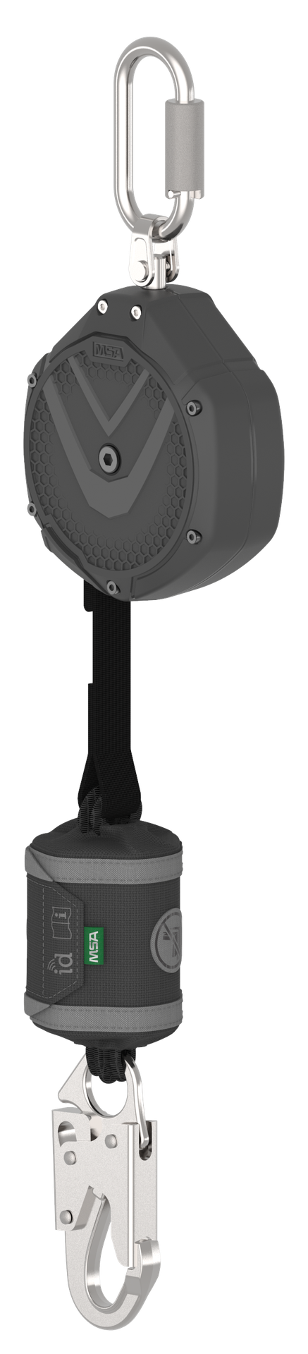 [VSOHW-031-NB-A] Chaleco salvavidas personal V-SHOCK, 10 pies, de una sola pierna, gancho de seguridad 36C, mosquetón de acero (superior)