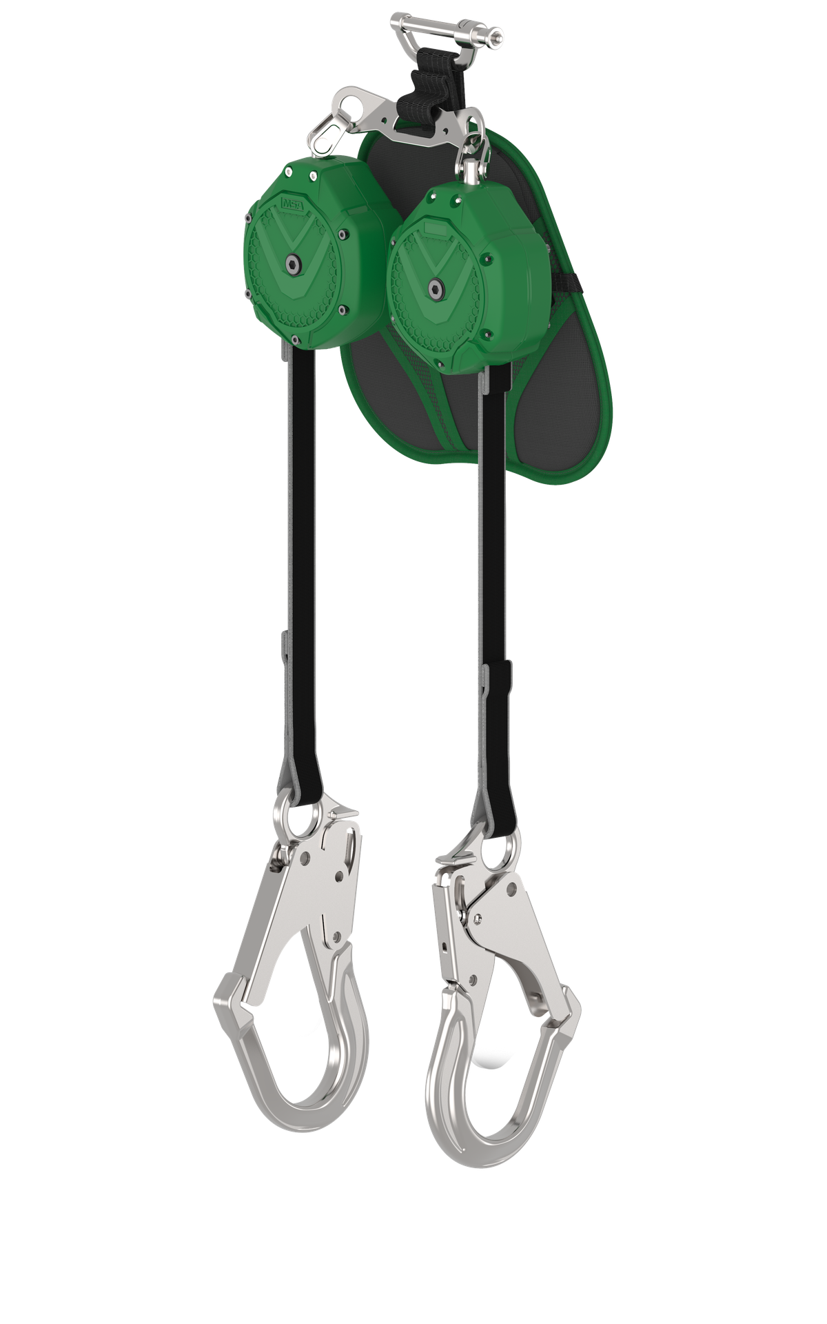 [VSLEW-012-PA-A] V-SHOCK EDGE, Leading Edge PFL, 6', dos patas, ganchos de seguridad grandes de aluminio AL36CL, conector de pasador