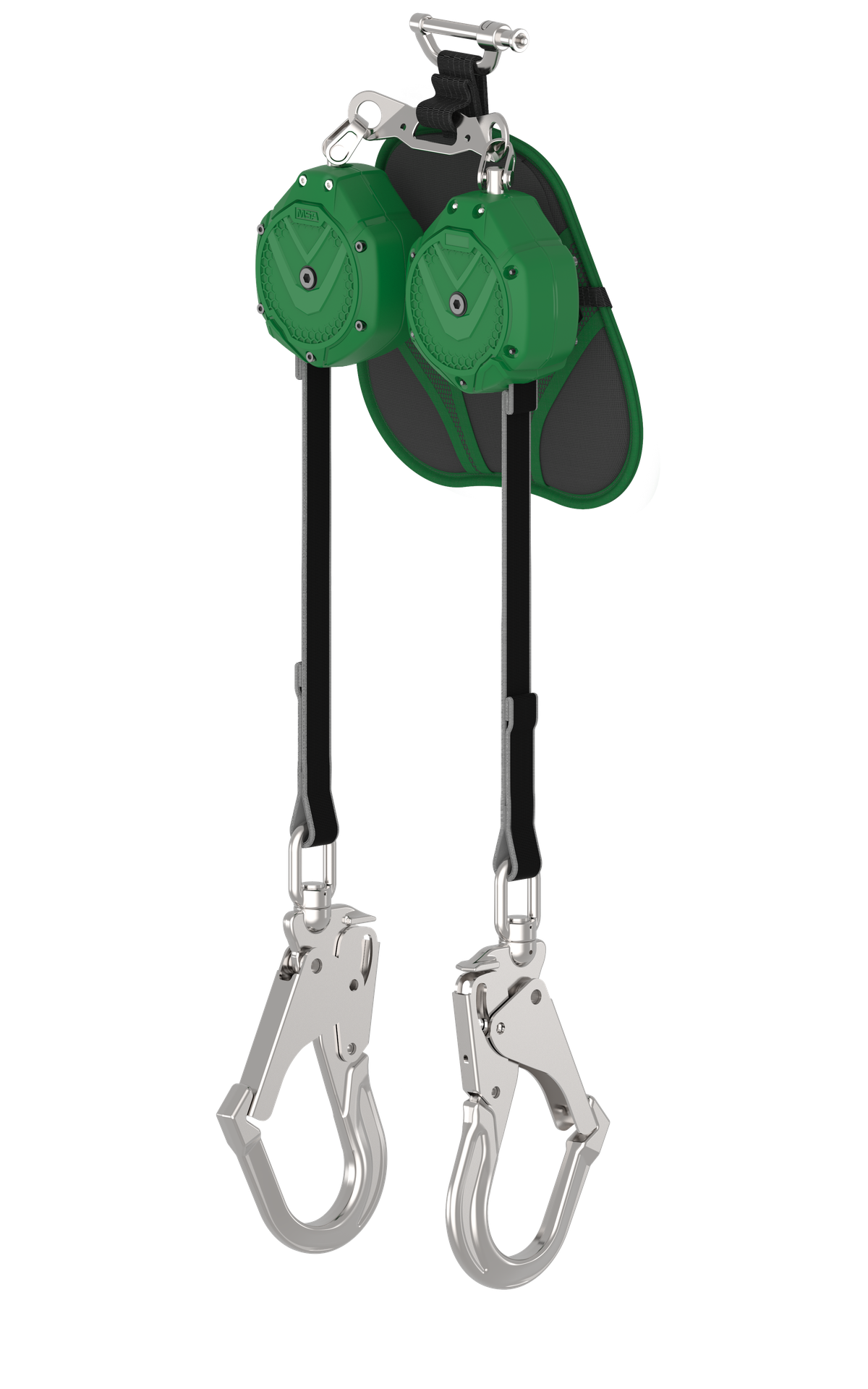 [VSLEW-012-PH-A] V-SHOCK EDGE, Leading Edge PFL, 6', dos patas, ganchos giratorios de aluminio AL36CL grandes, conector de pasador (superior)