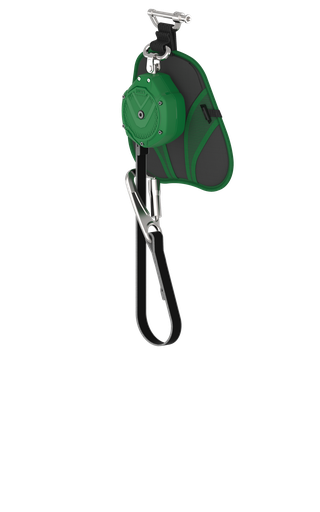 [VSLEW-011-PJ-A-TB] V-SHOCK EDGE, PFL de borde de ataque, 6', una sola pierna, amarre, gancho a presión FP5K, conector de pasador (superior), OSHA