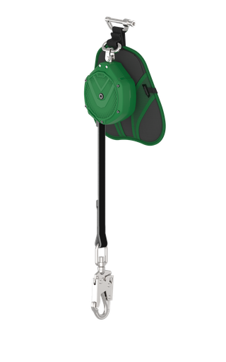 [VSLEW-031-PE-A] V-SHOCK EDGE, Leading Edge PFL, 10', una sola pierna, gancho giratorio 36CS, conector de pasador (superior), ANSI Z359.14