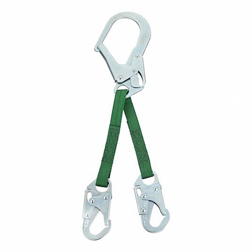 [10203184] ENSAMBLE DE CINTA PARA BARRA DE REFUERZO, DOBLE, CON GANCHO DE SEGURIDAD GRANDE, LONGITUD 36 CM.