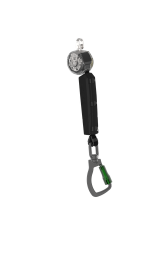 [VTOHW-011-ZC-A] V-TEC WEB PFL, mosquetón de aluminio de triple acción, de una sola pierna, de 6'