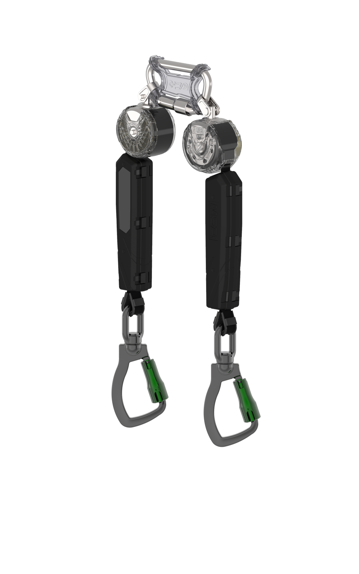 [VTOHW-012-RC-A] V-TEC WEB PFL, 6', mosquetón de aluminio de triple acción, de dos brazos, mosquetón de aluminio de triple acción con dos enlaces