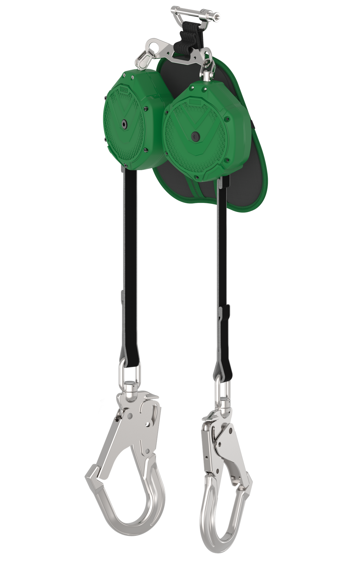 [VSLEW-032-PH-A] RETRÁCTIL PFL V-SHOCK EDGE DE 3 MTS, CINTA, GANCHO GRANDE  DE ALUMINIO GIRATORIO DE 2 PIERNAS