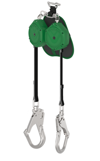 [VSLEW-032-PH-A] RETRÁCTIL PFL V-SHOCK EDGE DE 3 MTS, CINTA, GANCHO GRANDE  DE ALUMINIO GIRATORIO DE 2 PIERNAS