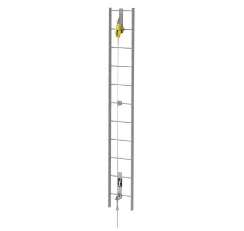 [30924-00] Kit línea de vida para escalera vertical de 6 mts (20') acero inoxidable  (no incluye dispositivo LadderLatch)
