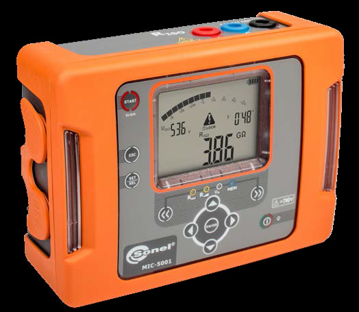 [WMGBMIC5001] MIC-5001 Medidor de resistencia de aislamiento