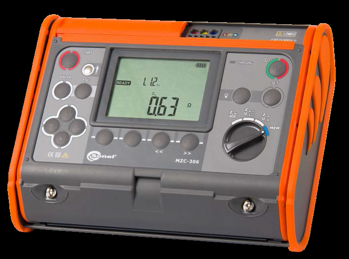 [WMGBMZC306] MZC-306 Medidor de la impedancia del loop de cortocircuito