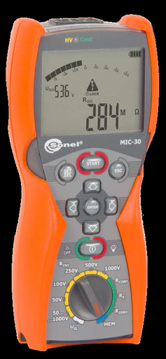 [WMGBMIC30] MIC-30 Medidor de resistencia de aislamiento
