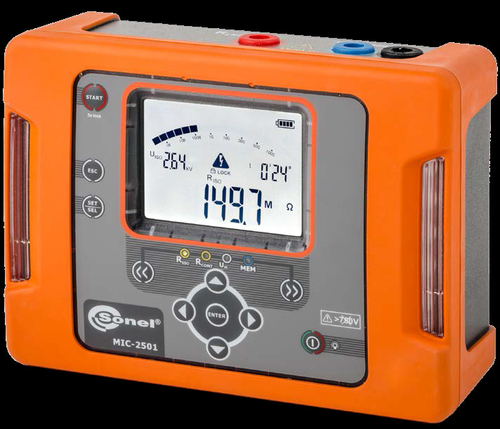 [WMGBMIC2501] MIC-2501 Medidor de resistencia de aislamiento