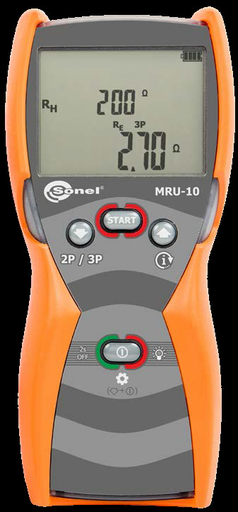 [WMGBMRU10] MRU-10 Medidor de resistencia de puesta a tierra