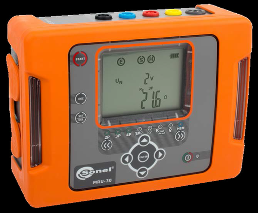 [WMGBMRU30] MRU-30 Medidor de resistencia de puesta a tierra