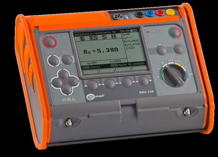 [WMGBMRU120XL3] MRU-120 Medidor de resistencia de puesta a tierra y resistividad del suelo (Con estuche XL3)