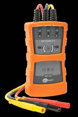 [WMGBTKF12L] TKF-12L Probador de secuencia de fases y dirección de rotación del motor