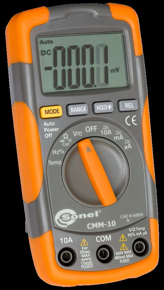 [WMGBCMM10] CMM-10 Multímetro digital