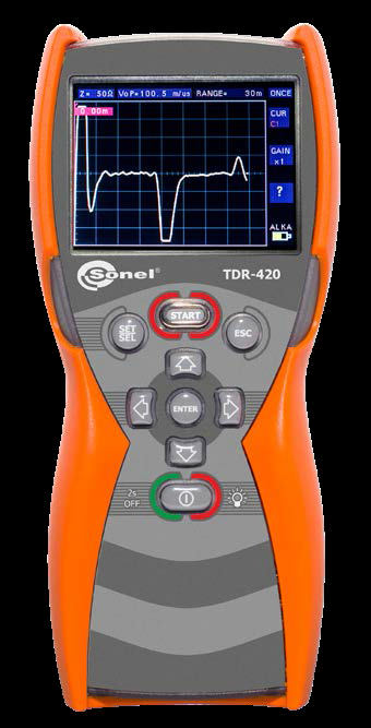 [WMGBTDR420] TDR-420 Reflectómetro
