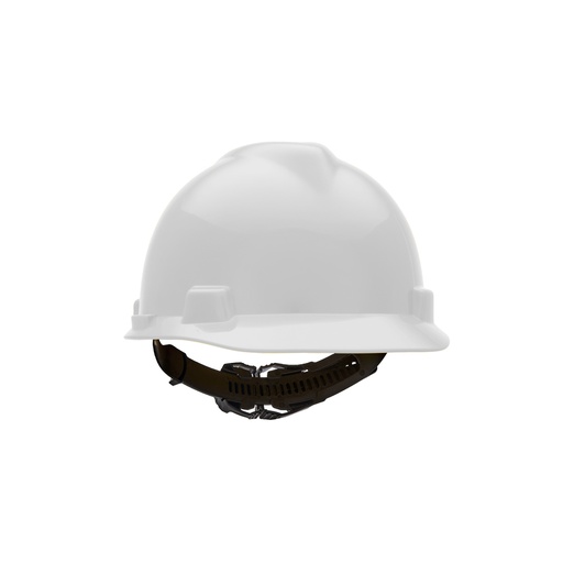 [10057441] CASCO MSA V-GARD JOCKEY CON SLOT ONE TOUCH BLANCO