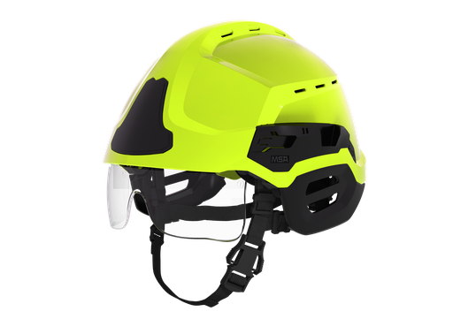 [GR1110011201- YP001] CASCOS GALLET F2XR VENTILADO - COLOR AMARILLO FLUORESCENTE